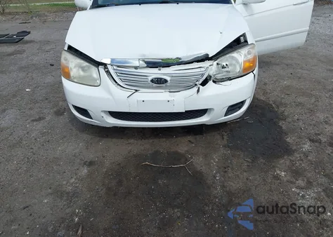 2007 Kia Spectra Ex from USA, damaged, VIN KNAFE121675423327